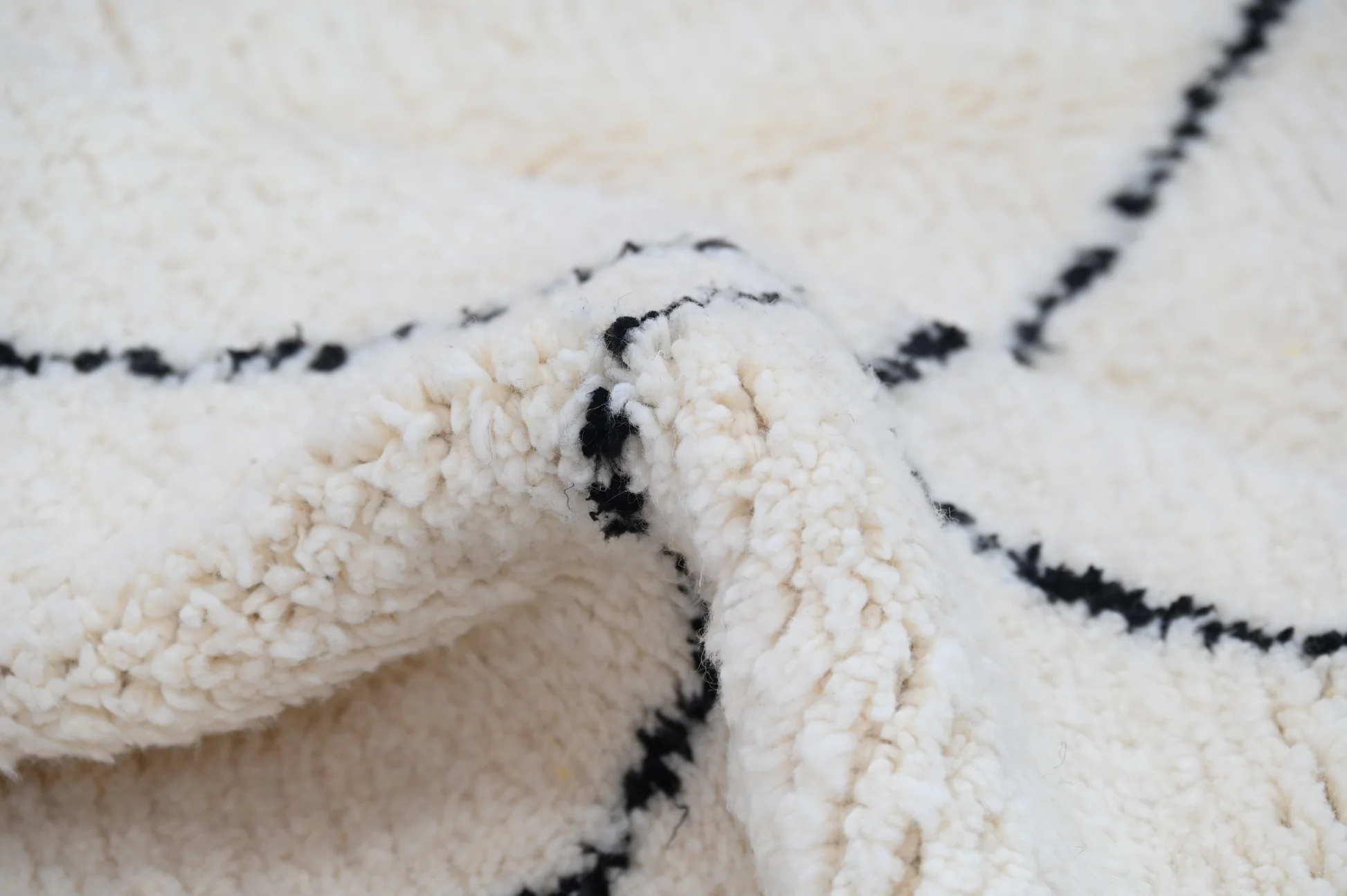 Tapis traditionnel Beni Ouarain 300 X 210 Cm - Image 3