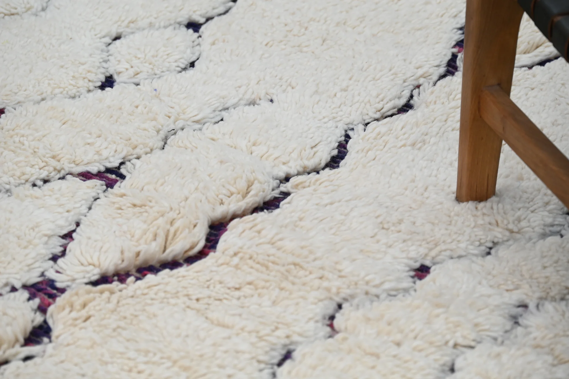 Tapis traditionnel Beni Ouarain 300 X 204 Cm - Image 8