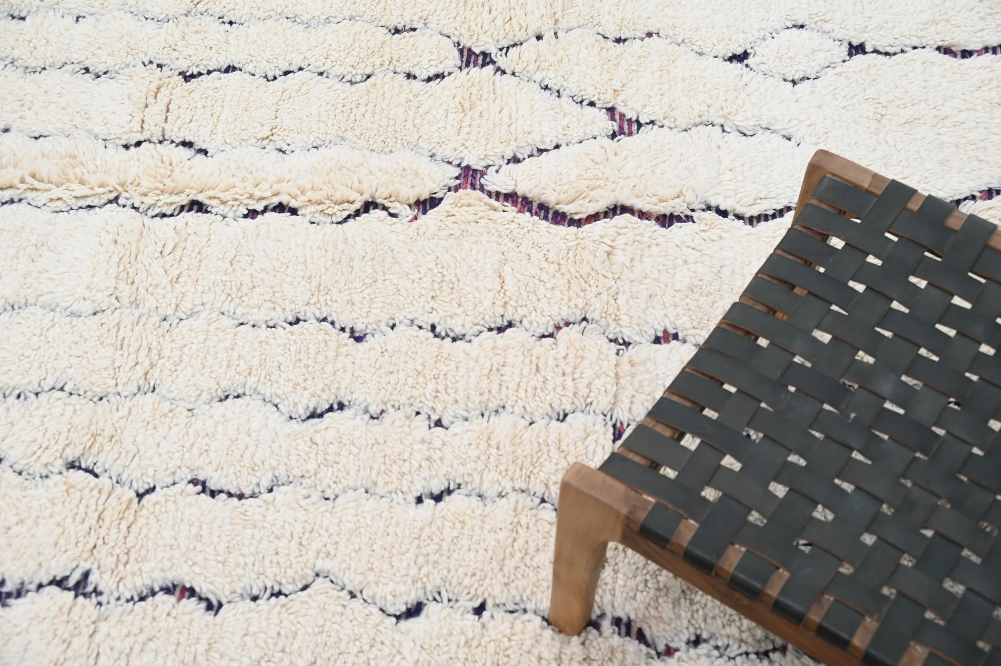 Tapis traditionnel Beni Ouarain 300 X 204 Cm - Image 4