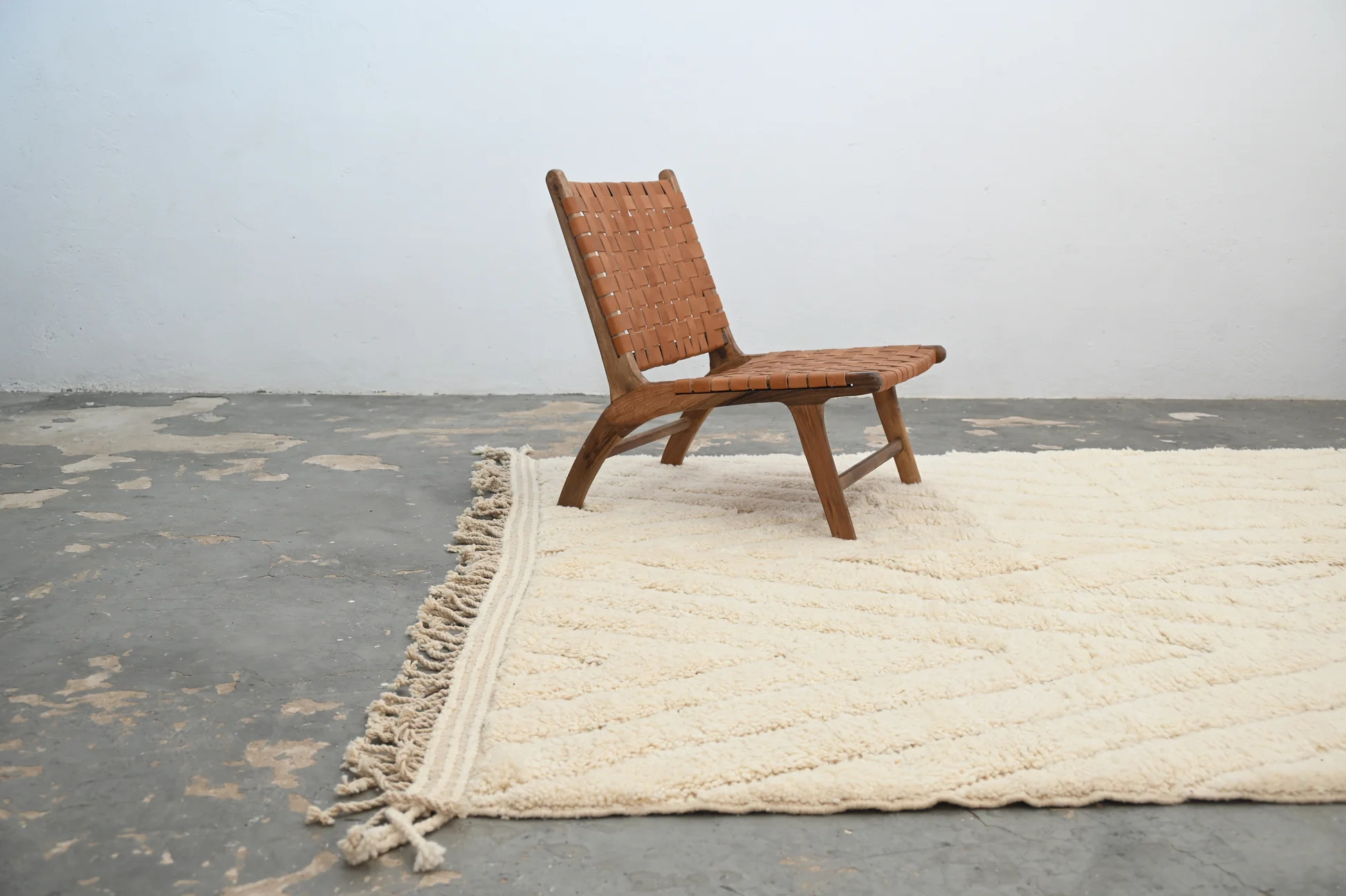 Tapis traditionnel Beni Ouarain 409 X 302 Cm - Image 6