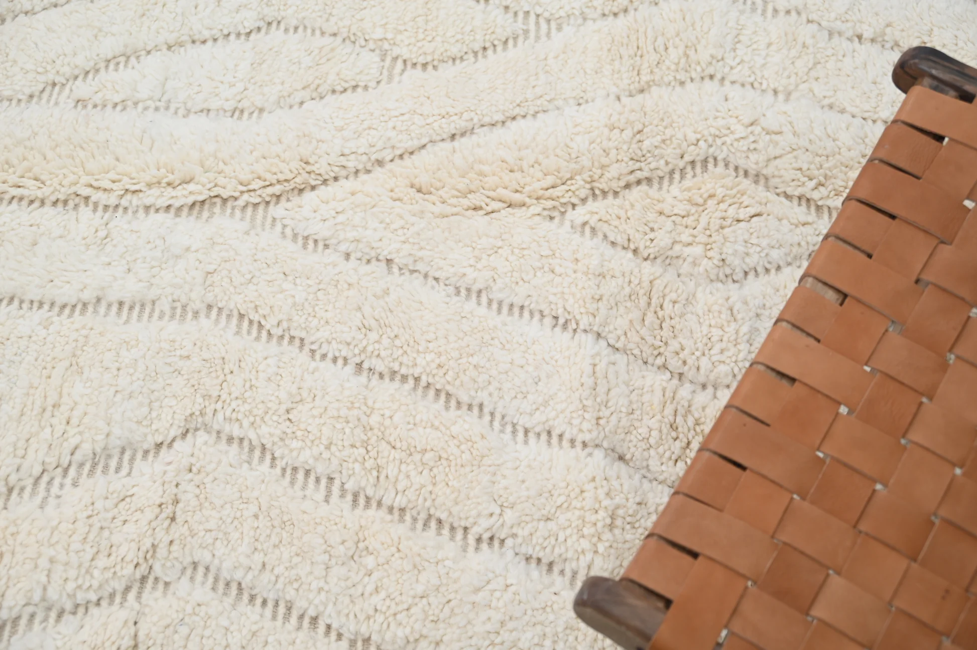 Tapis traditionnel Beni Ouarain 409 X 302 Cm - Image 5