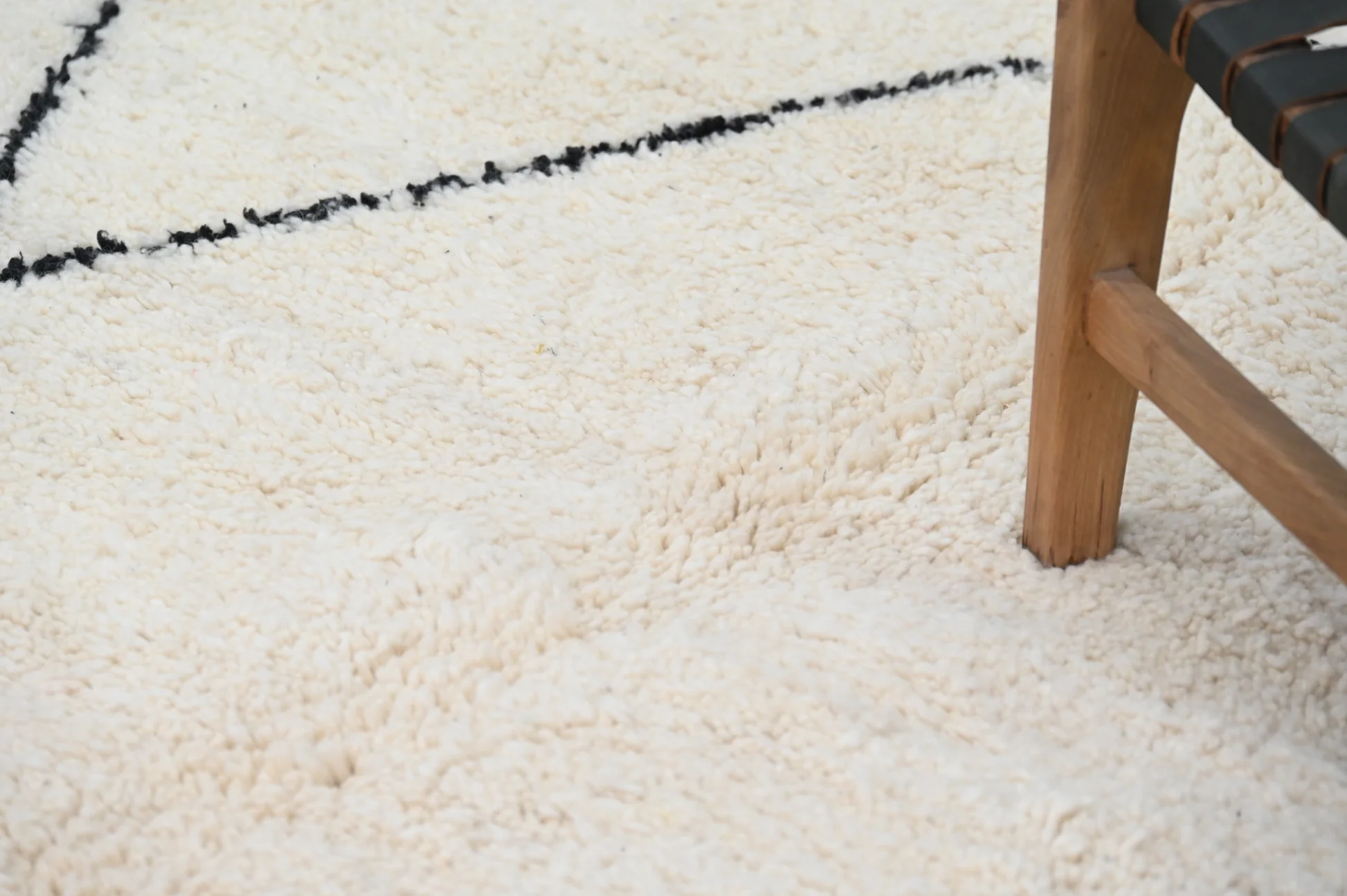 Tapis traditionnel Beni Ouarain 312 X 204 Cm - Image 7