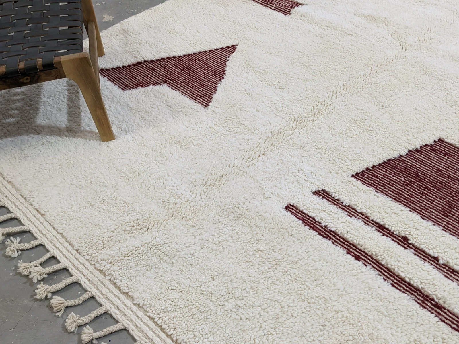 Tapis traditionnel Beni Ouarain 303 X 214 Cm - Image 5