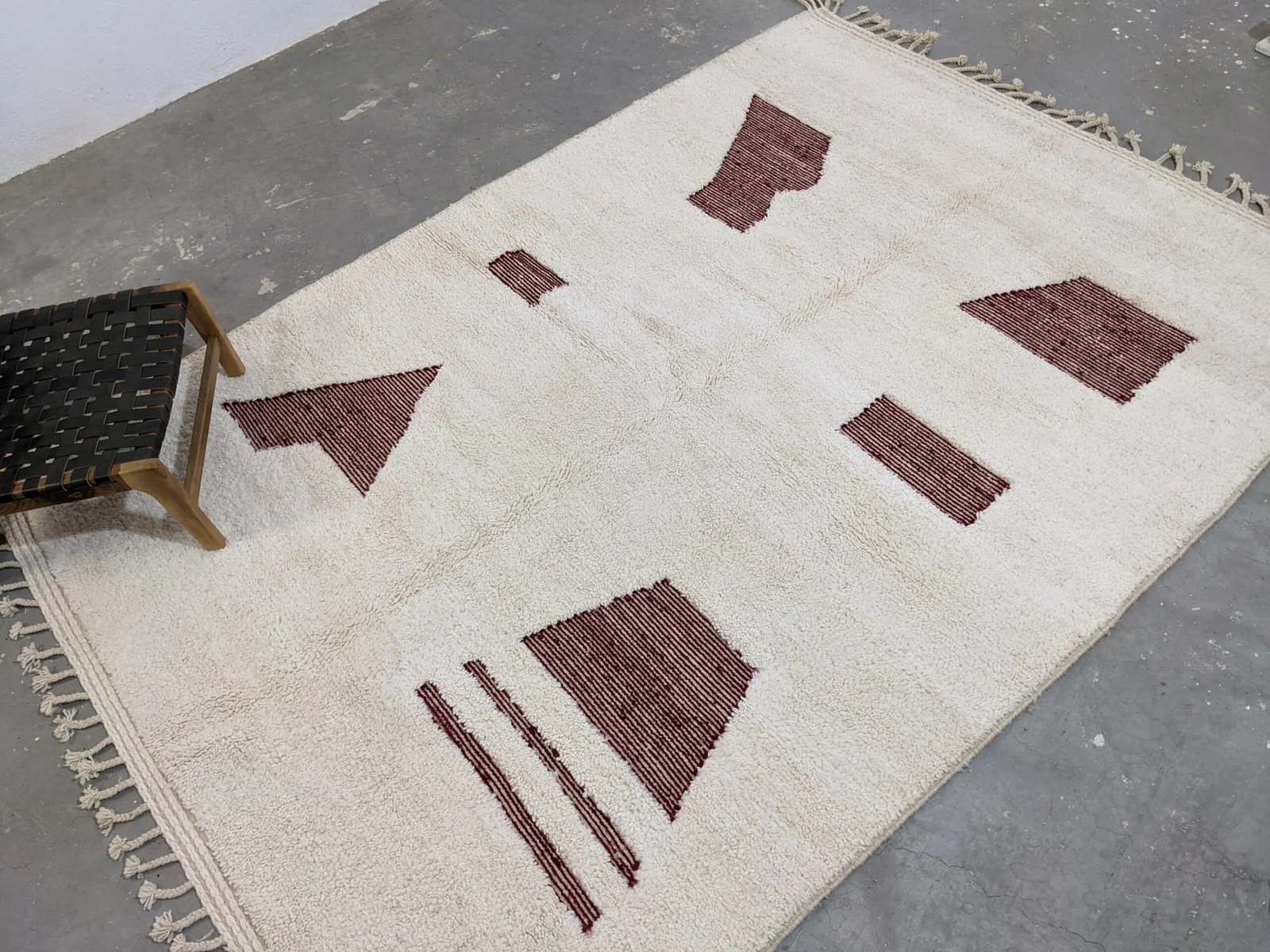 Tapis traditionnel Beni Ouarain 303 X 214 Cm - Image 2