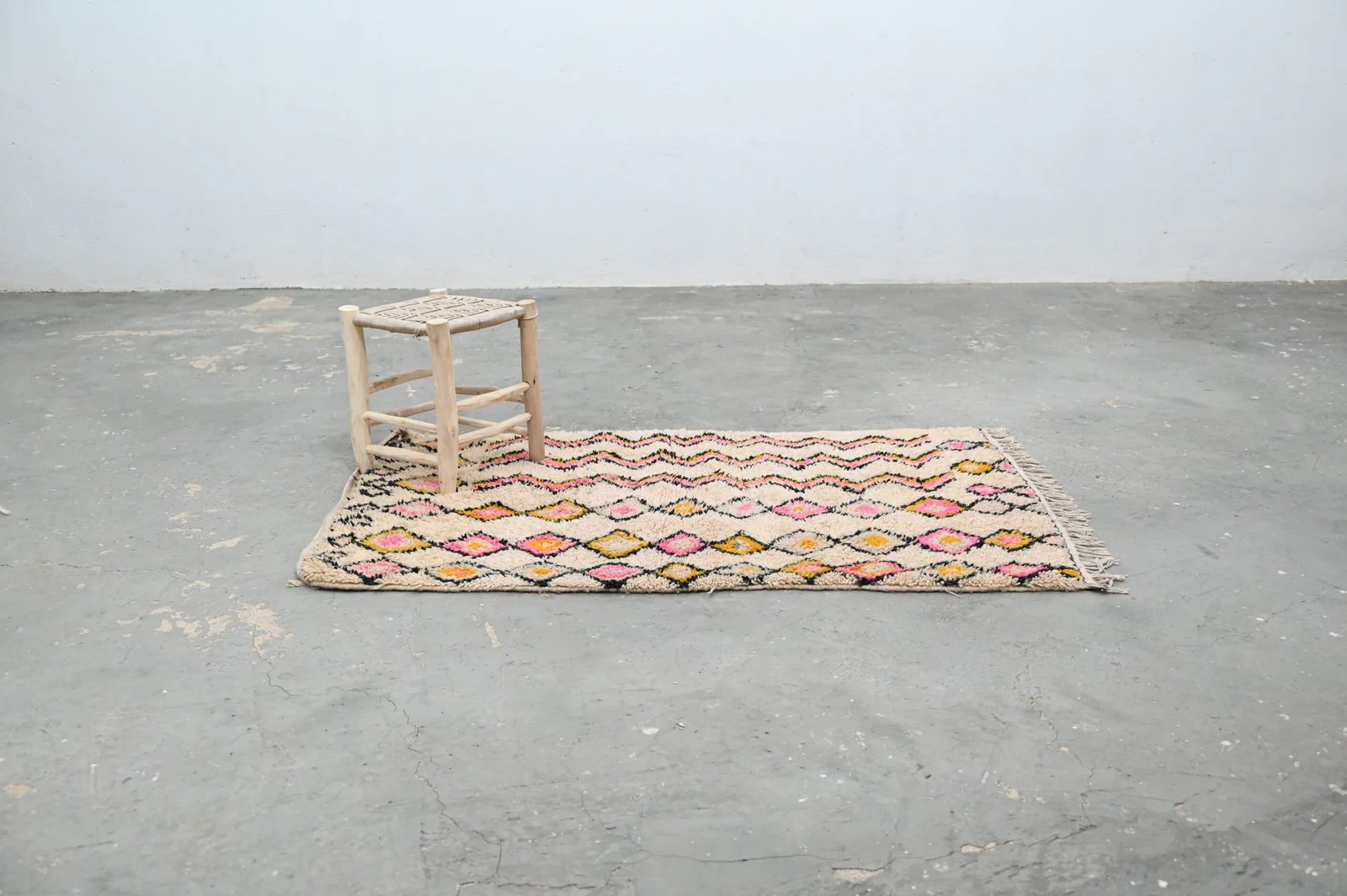 Petit tapis traditionnel Azilal 162 X 100 Cm - Image 7